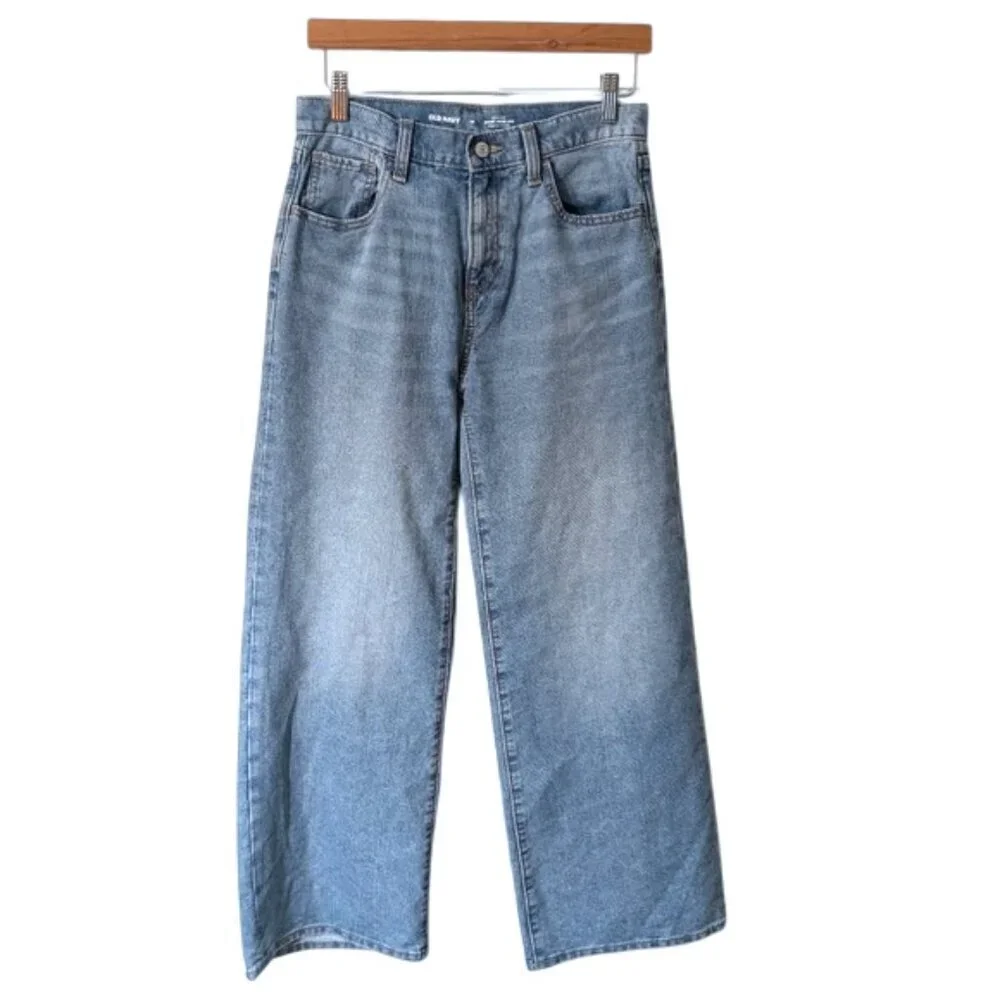 Old Navy High Rise Wide-Leg Jeans Size‎ 16